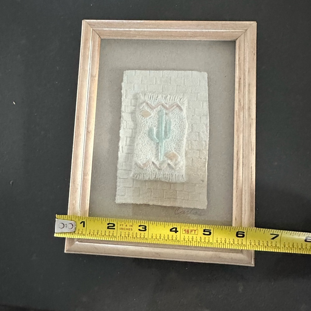Vintage Southwestern Cactus Art - Picture 2 of 3